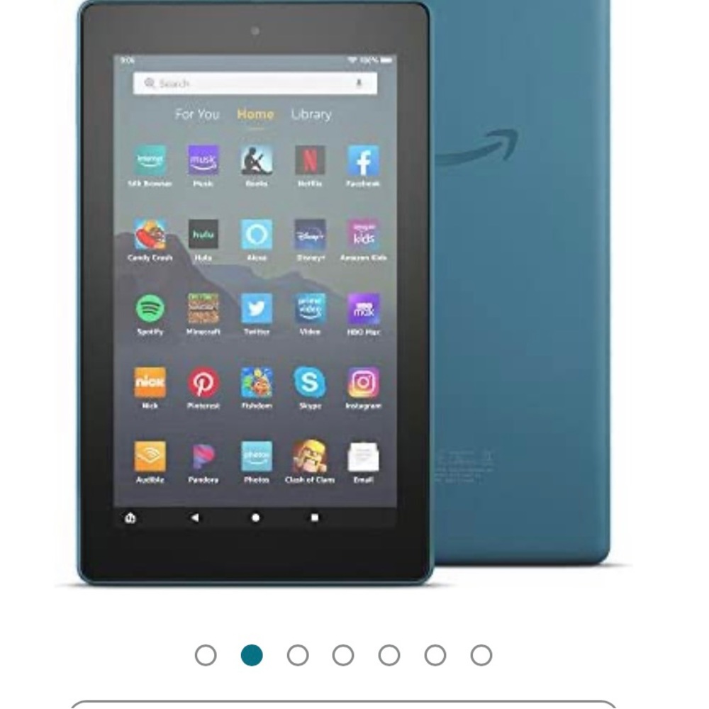 Amazon fire tablet blue